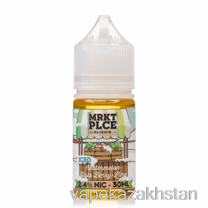 Vape Smoke Ice Watermelon Hulaberry Lime - MRKT Salts - 30mL 48mg